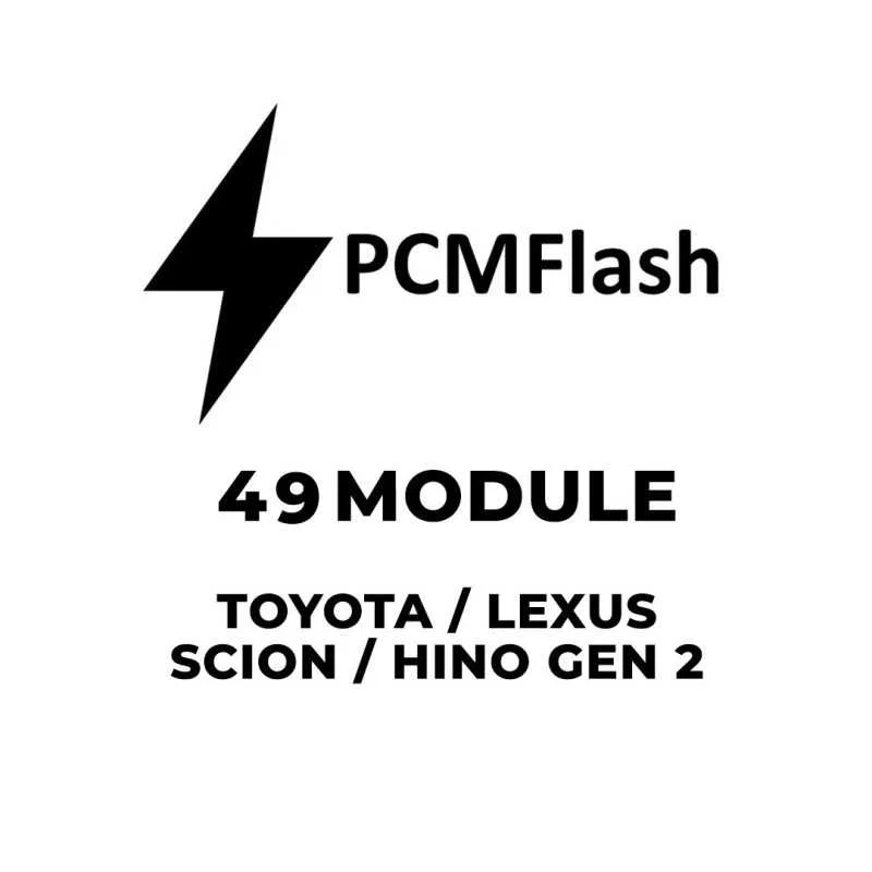 PCMflash - 49 Modules d'activation Toyota / Lexus / Scion / Hino 2e génération